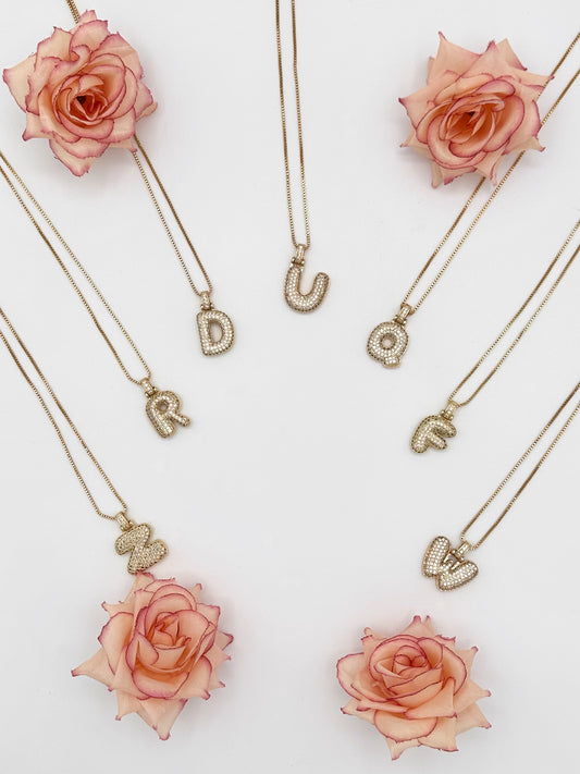 Initial Charm Necklace