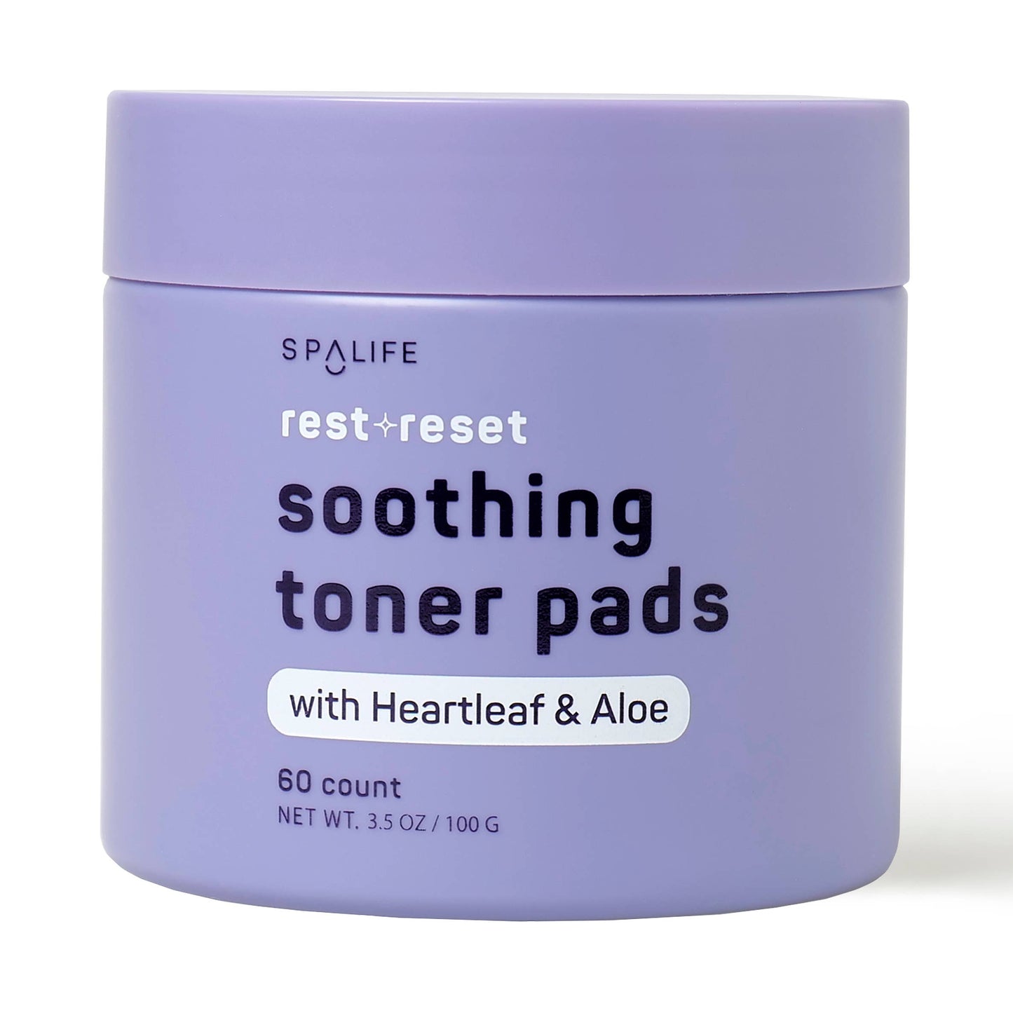 Rest + Reset Korean Skincare Soothing Toner Pads - 60 Ct
