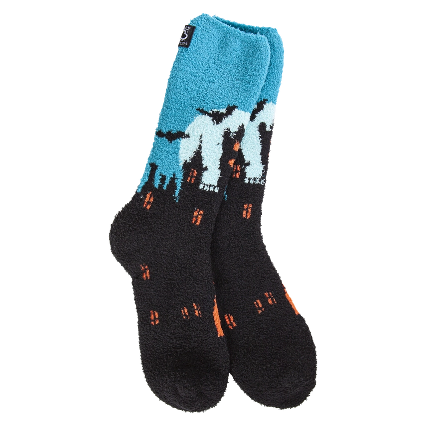 Cozy Crew Haunted House Socks