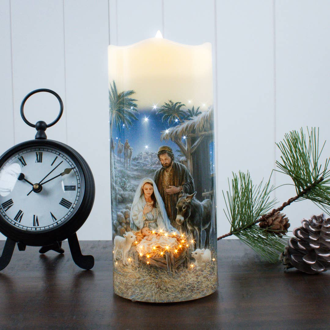 Fiber Optic Candle