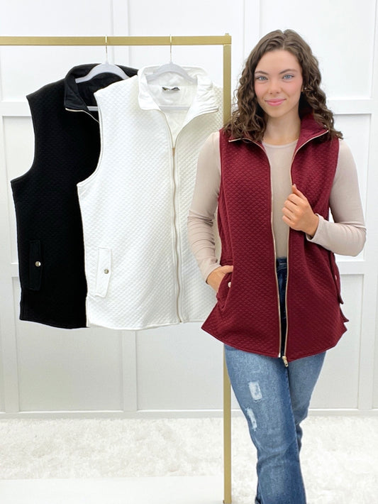 The Luxe Layer Quilted Vest