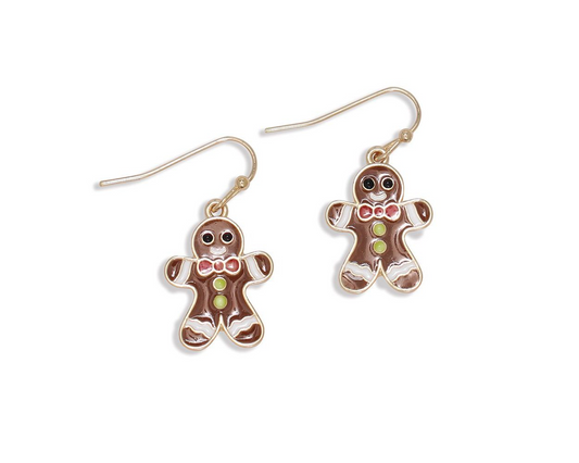 Gingerbread Time Earrings
