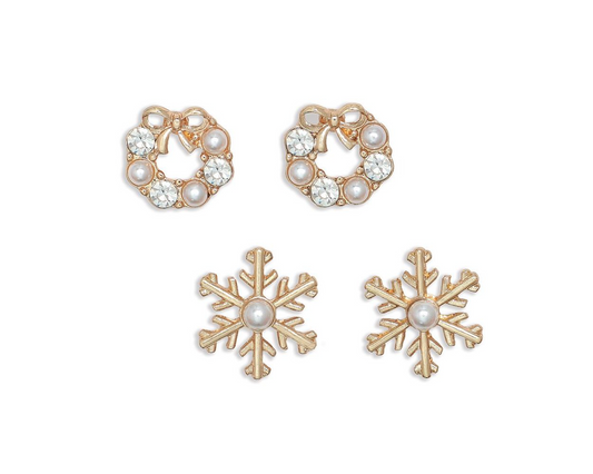 Wrapped In Winter Earrings Set