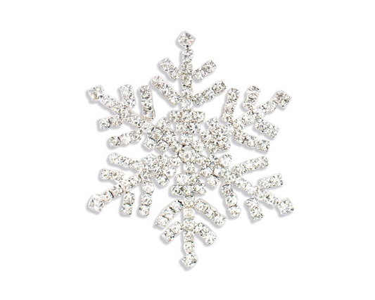 Snowfall Sparkle Pin