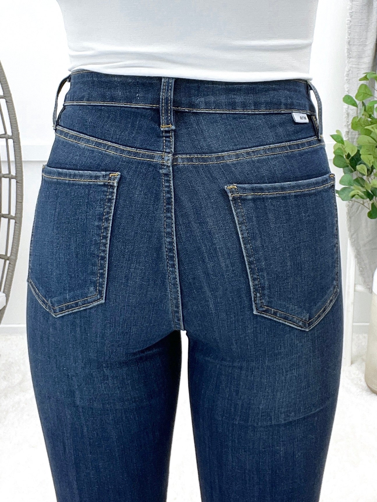 No Regrets High Rise Skinny Jeans by RFM