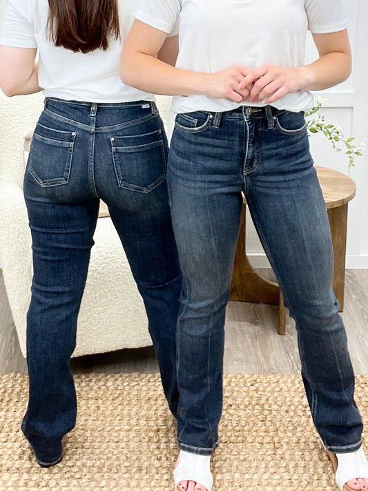 Perfect Fit High Rise Bootcut Jeans by RFM