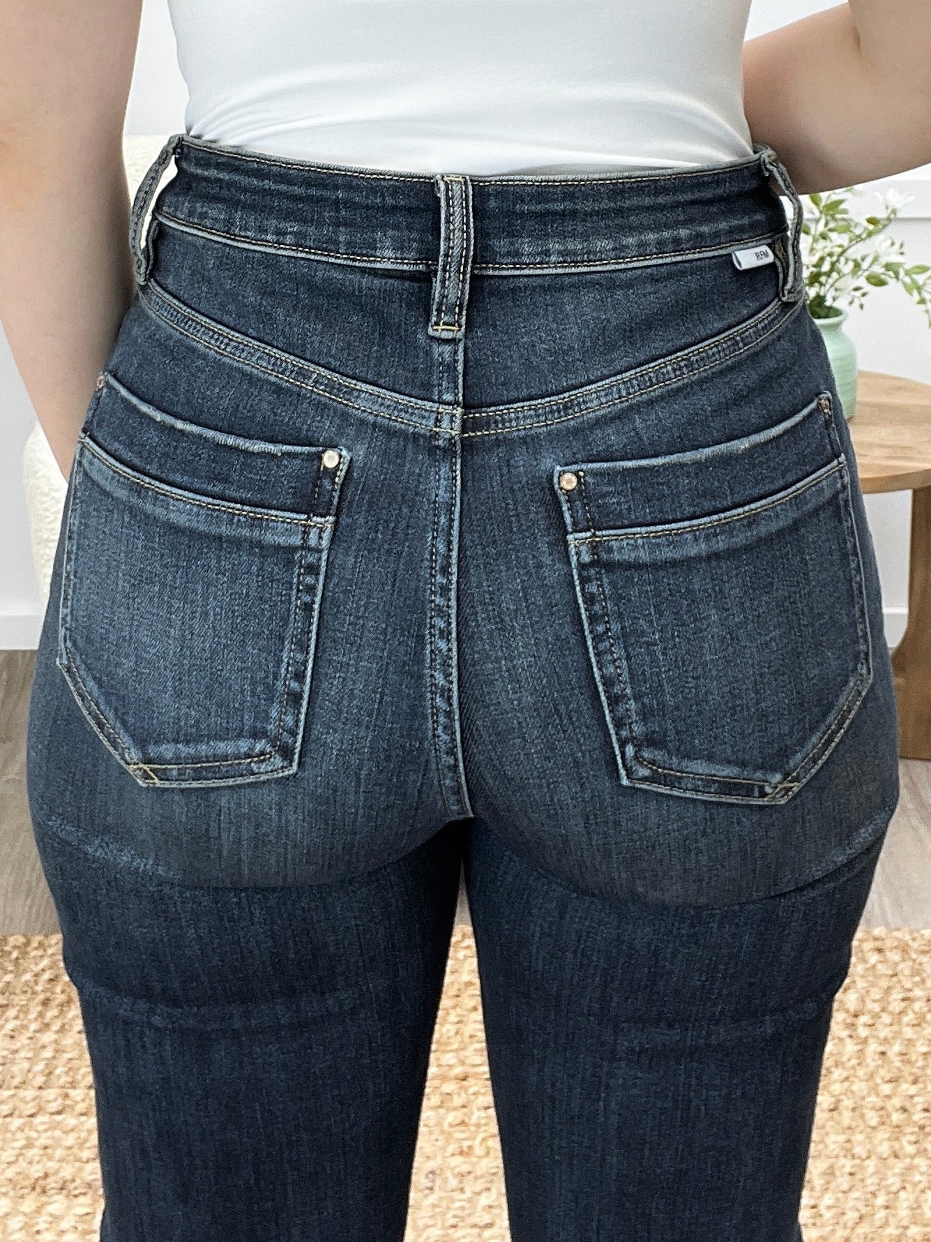 Perfect Fit High Rise Bootcut Jeans by RFM