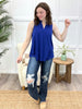 Dear Scarlett Subtle Muse Liz Tank Top - Royal Blue