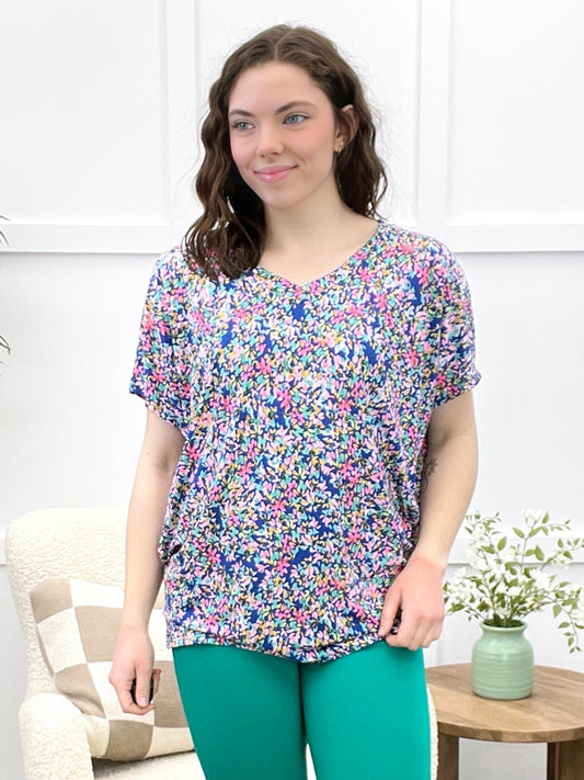 Dear Scarlett Floral Muse Sadie Top