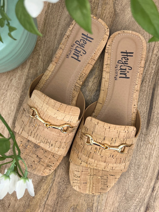 Corkys Bit Of A Breeze Cork Sandals
