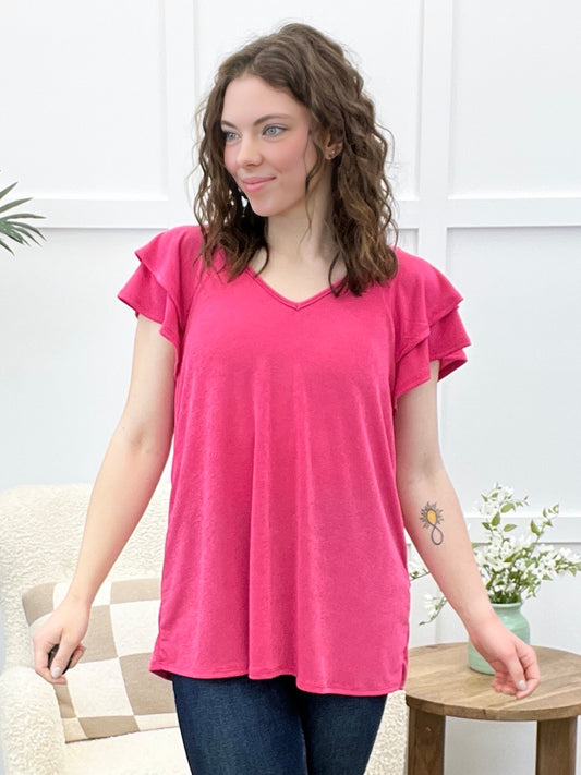 Be Great Top - Fuchsia