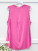 Dear Scarlett Feel This Moment Lizzy Tank Top - Magenta