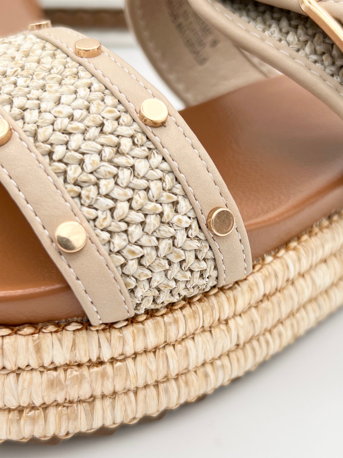 Corkys Walk Of Shame Sandals - Natural Raffia
