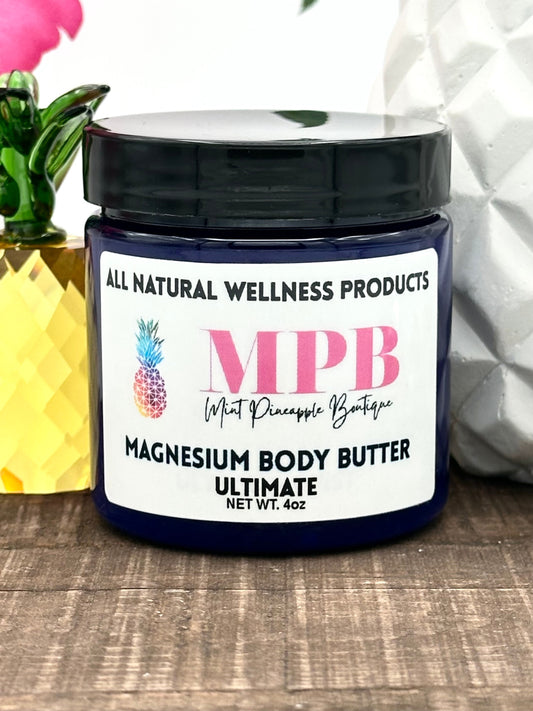 MPB Exclusive All Natural ULTIMATE Magnesium Body Butter | 4oz