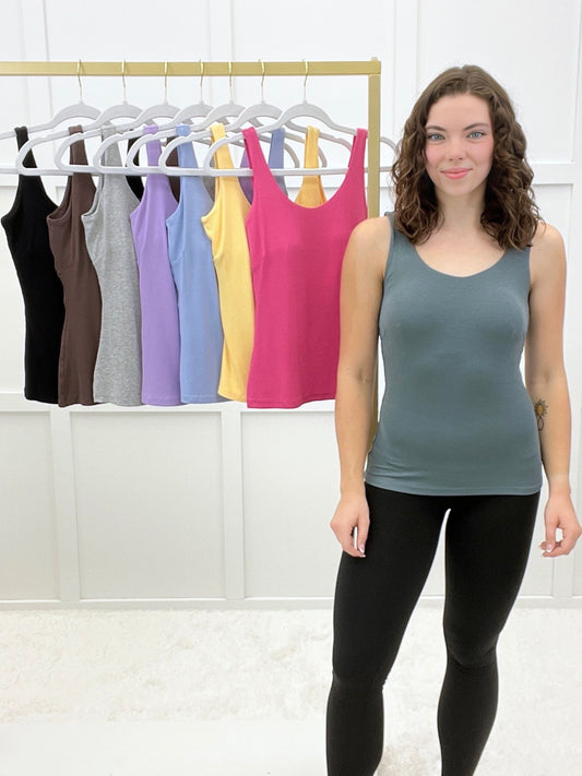 Women's Precision Fit Tank With Built-in Bra
