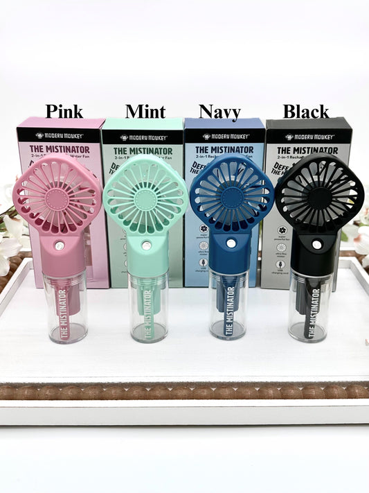 Mistinator 2-in-1 Rechargeable Water Fan
