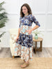 Coastal Petals Tiered Dress