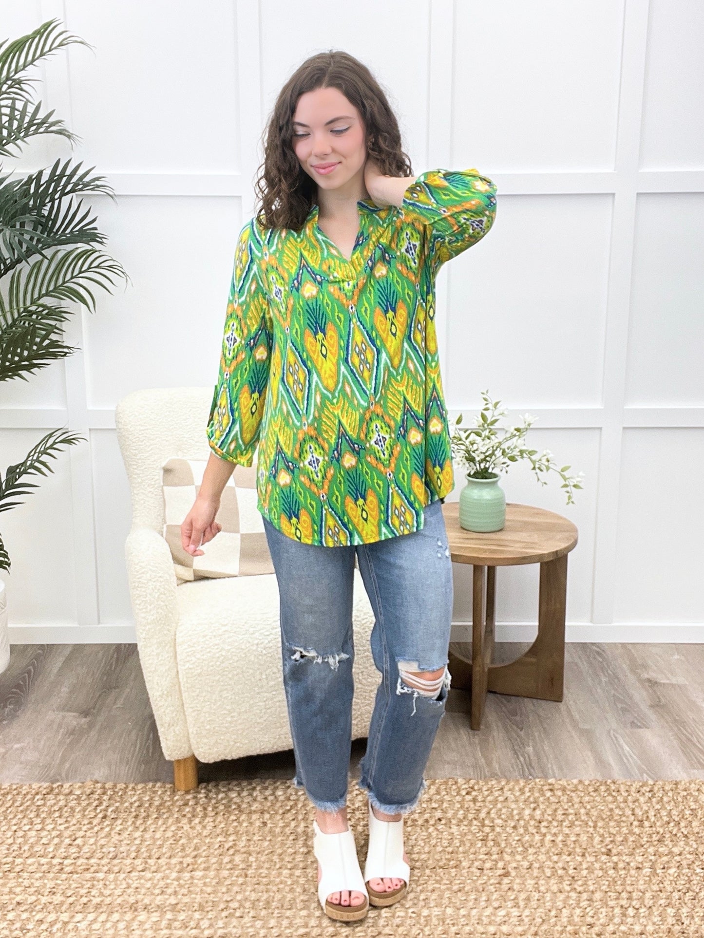 Dear Scarlett Take Your Shot Lizzy Top