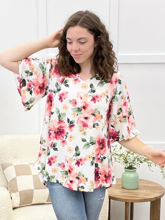 MPB Exclusive Aria Top - Painted Petals