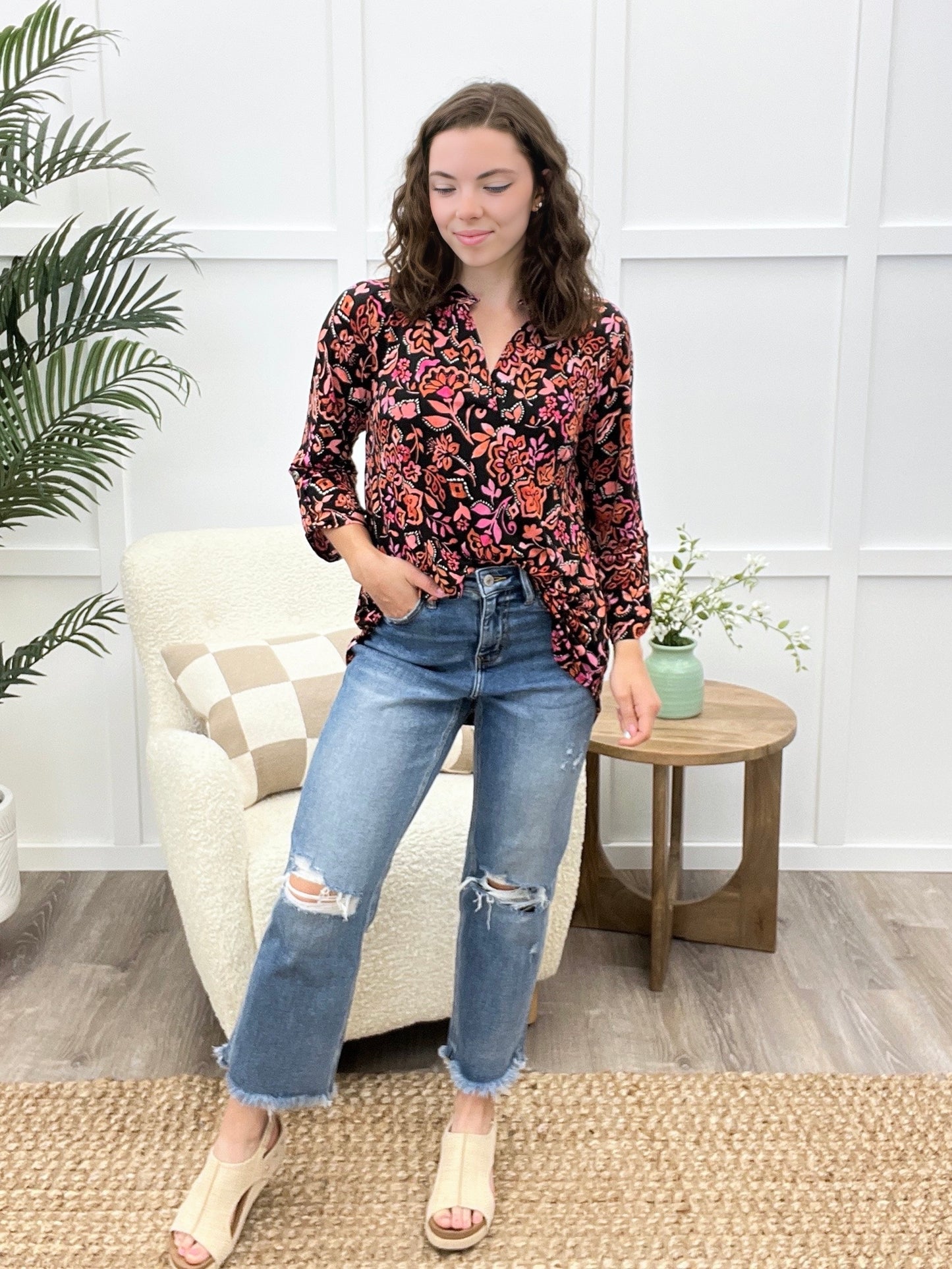 Dear Scarlett Going This Way Lizzy Top