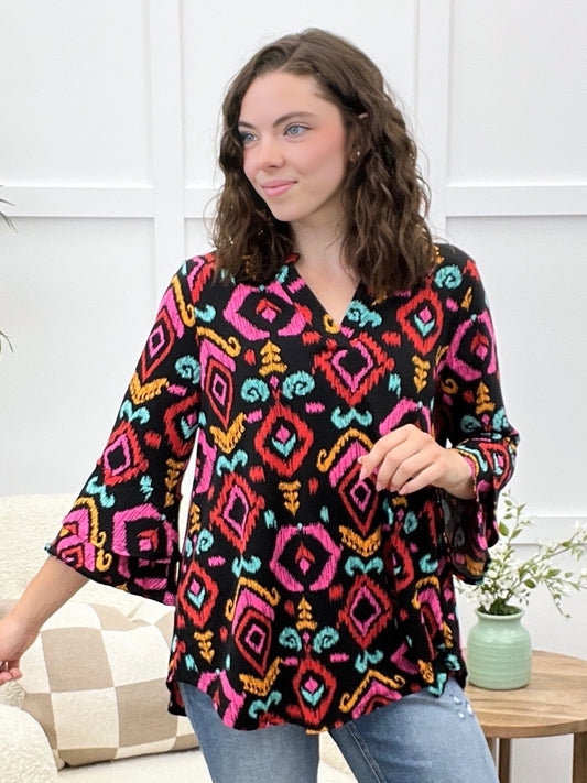 Dear Scarlett Forever Always Lizzy Bell Sleeve Top