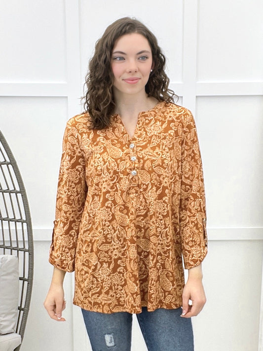 Dear Scarlett Adventure Awaits Lizzy Luxe Top