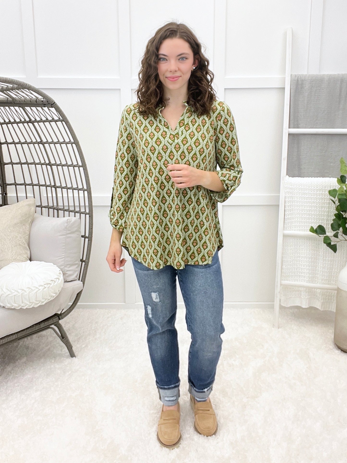 Dear Scarlett Never Look Back Lizzy Top