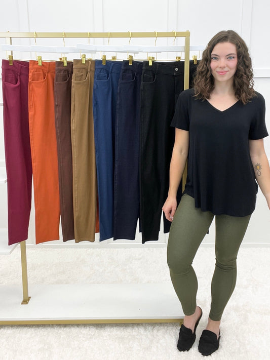 The Paisley Skinny Jeggings