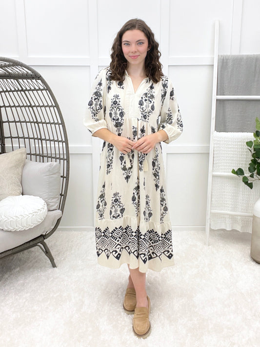 Won’t Say No Dress - Cream