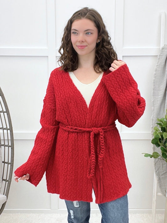 In The Moment Tie-front Cardigan