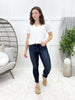 Calista Mid Rise Cigarette Ankle Jeans