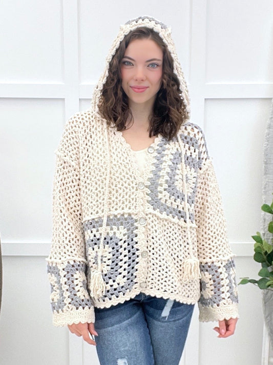 Cozy Haven Cardigan - Cream