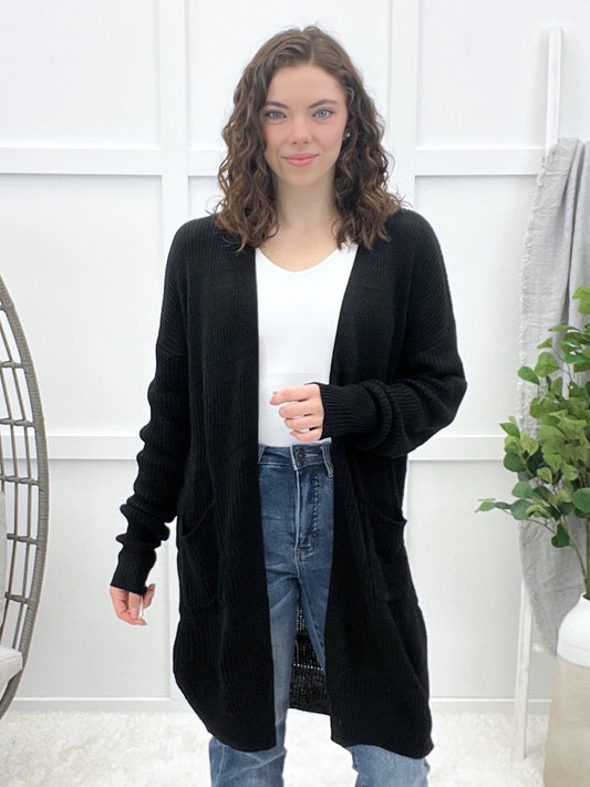 Always Your Style Cardigan - Black