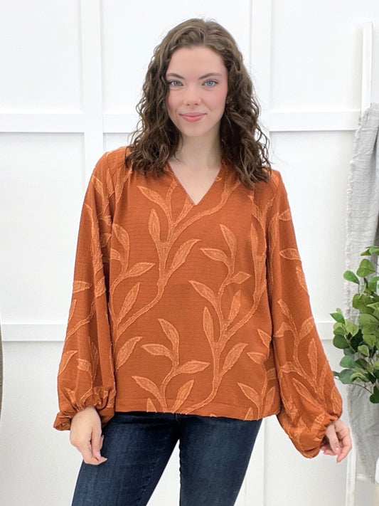 Enchanted Dreams Top - Rust