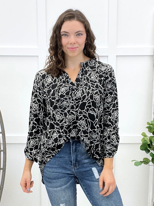 Dear Scarlett Twist Of Charm Lizzy Top