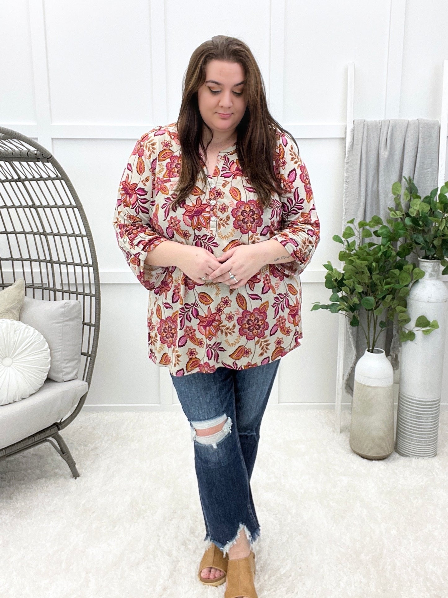 Dear Scarlett Country Roads Lizzy Top