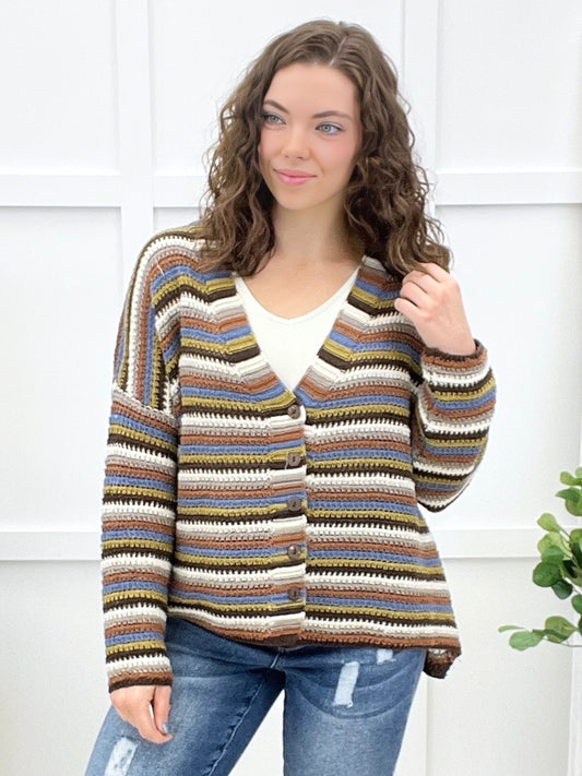 Thankful For You Button-up Cardigan