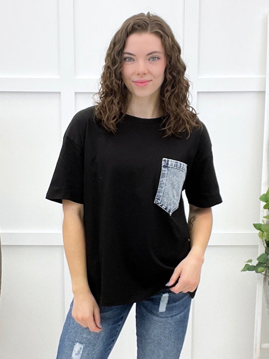 Pocketful Of Style Top - Black