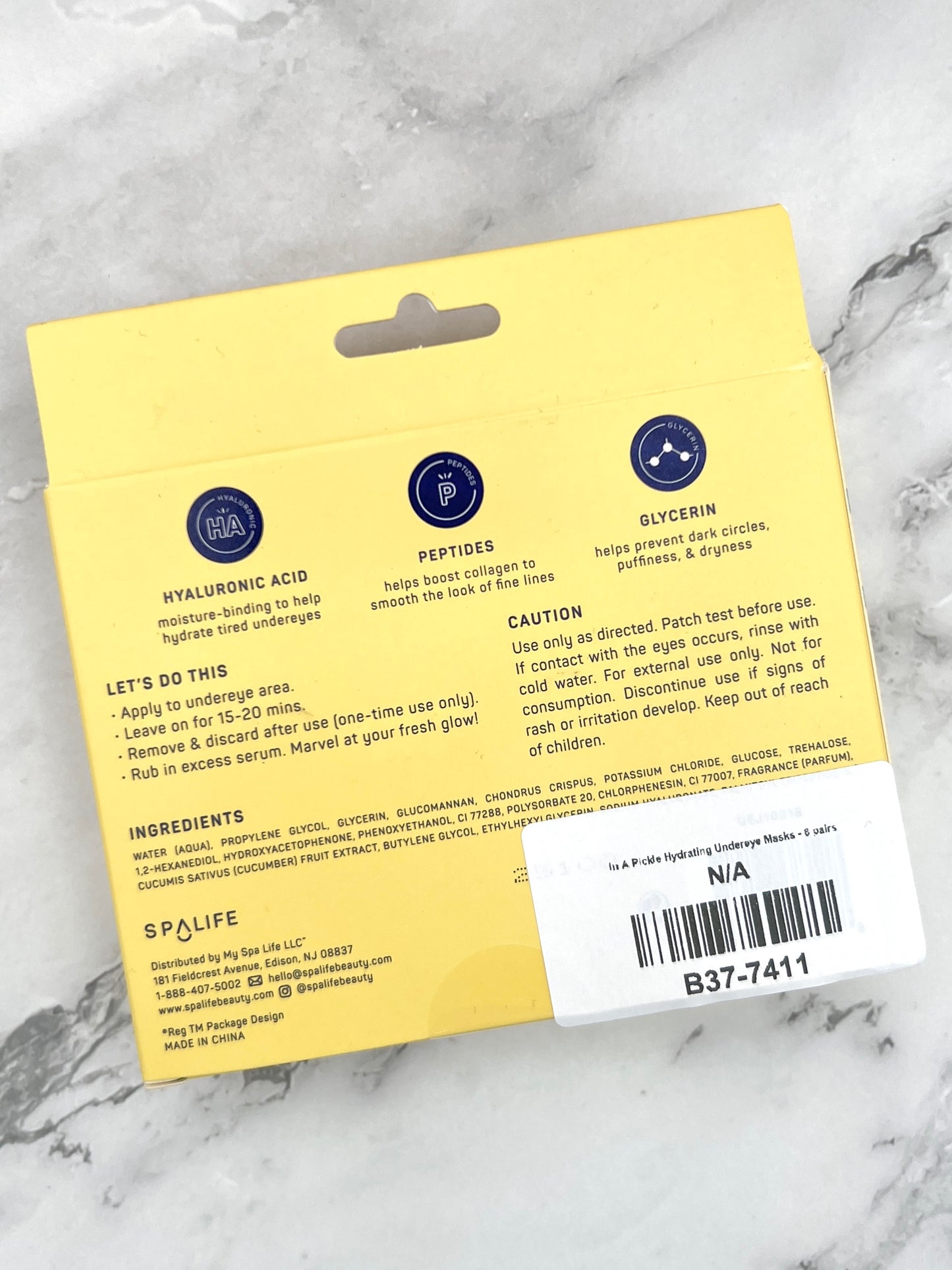 In A Pickle Hydrating Undereye Masks - 8 pairs