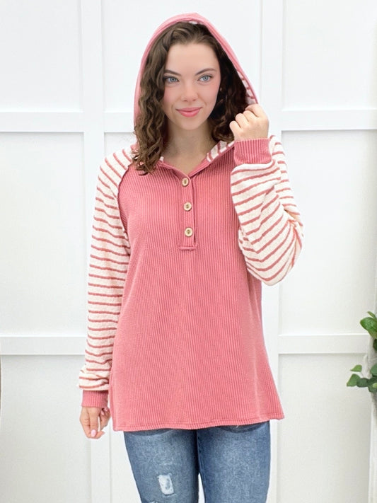 Around The Block Hooded Top