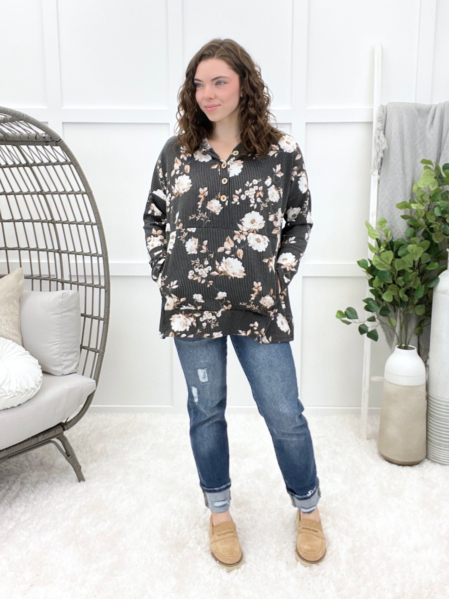 Serene Moments Hooded Top