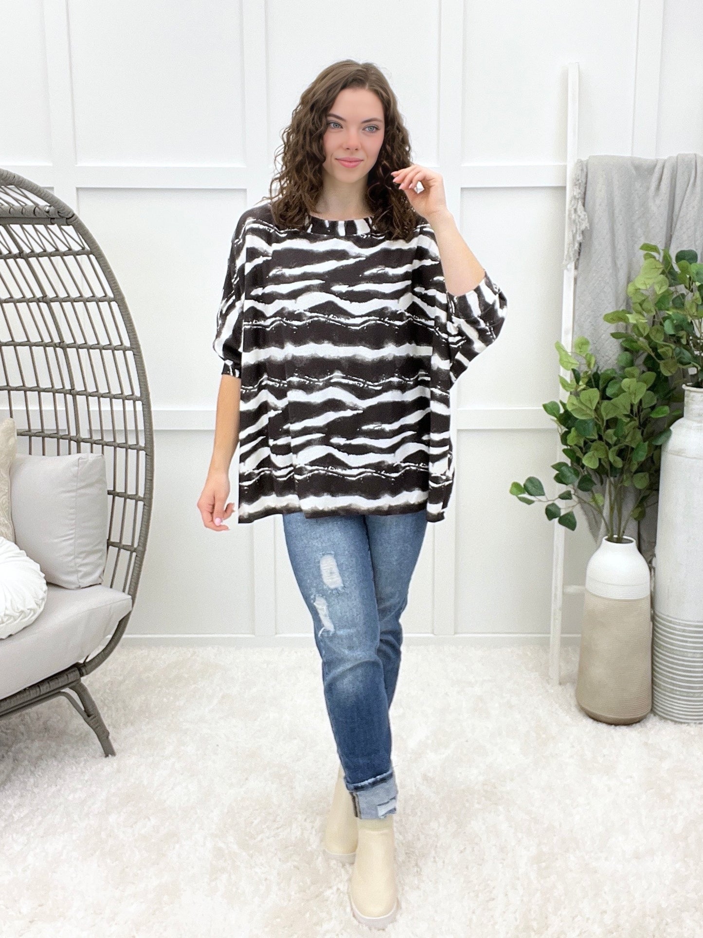 Dear Scarlett Too Cool To Care Top