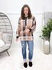 Cozy Charm Plaid Henley Top
