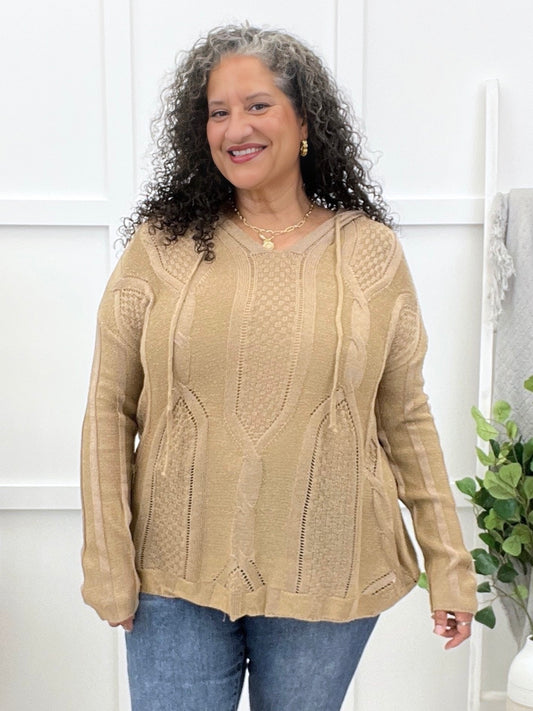 With Time Hooded Top