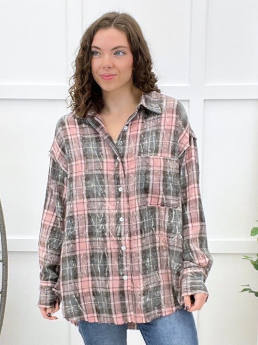 See The Way Button-up Top