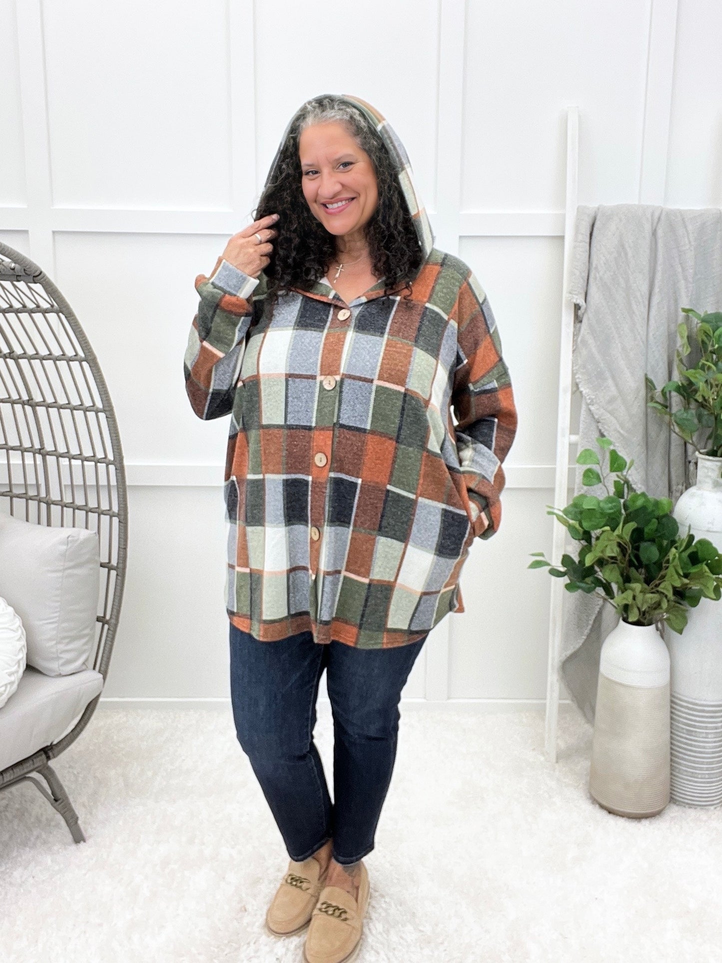 Fireside Wonder Button-up Cardigan