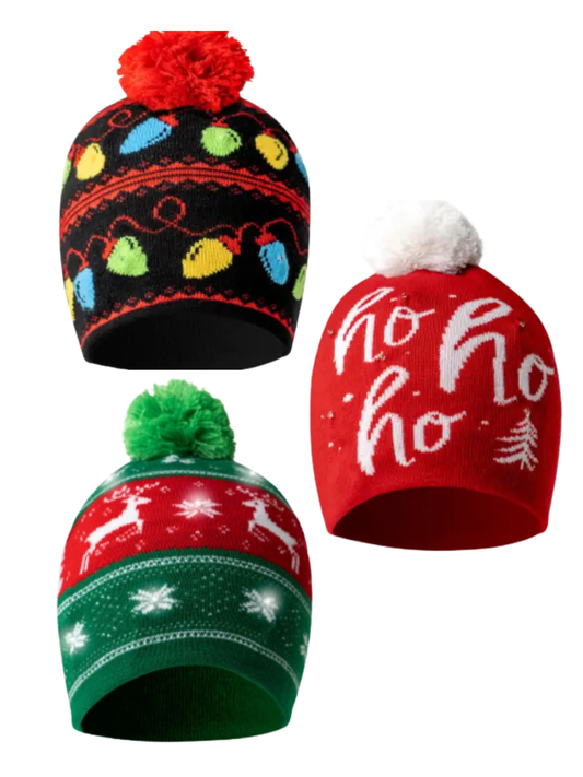Christmas Light Up Hat