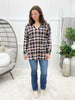 The Comfy Plaid Hooded Top