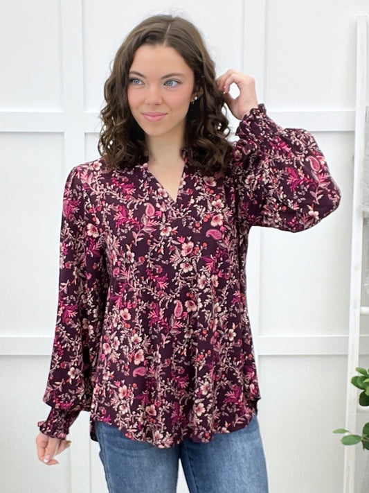 Dear Scarlett Just Like That Lizzy Smock Top