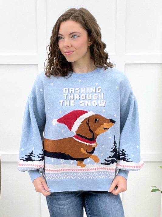 Dashing Through the Snow Sweater